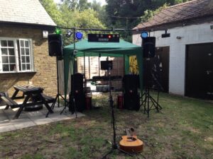 The Soundwave Sound system -Hire available for small events